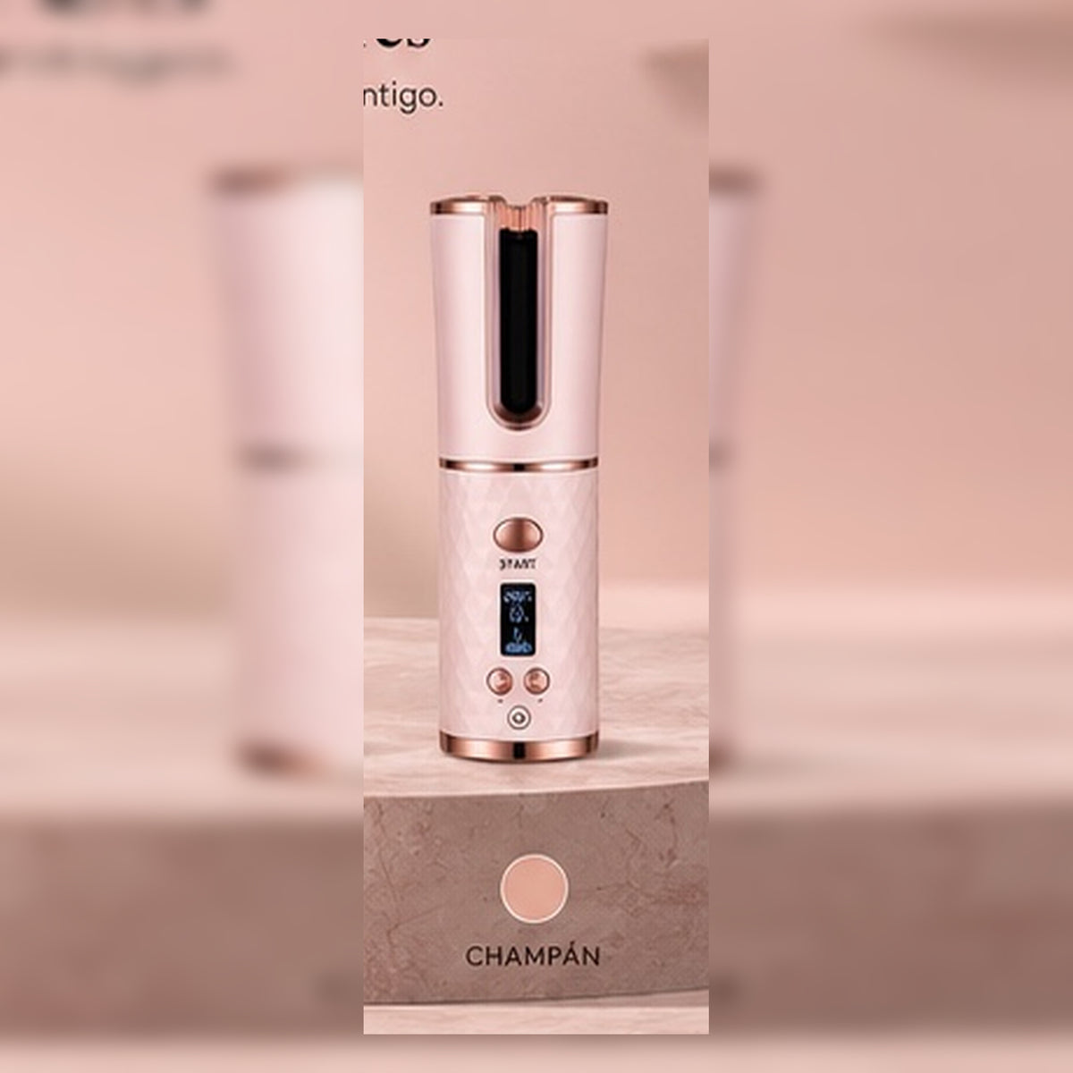 Velyssa CurlNova™ – Rizador Automático Inalámbrico